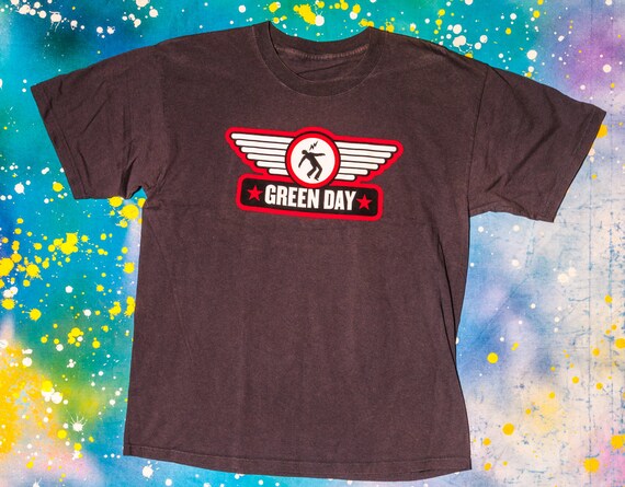 Vintage Green Day Punk Rock T-Shirt