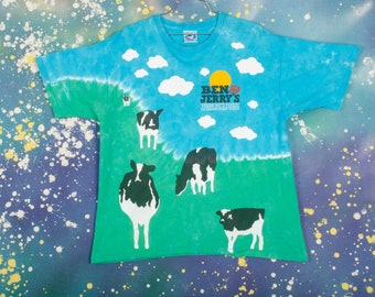 Hippie Ice Cream Vintage Tie Dye 