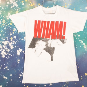 Rare Vintage 1984 Wham T-shirt - Etsy 
