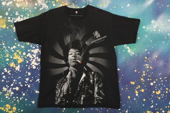 Jimi Hendrix Smoking T-Shirt Size XL