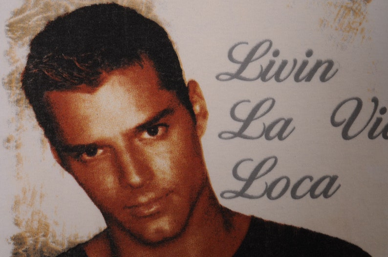 ricky martin t shirt