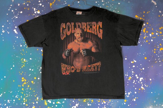 GOLDBERG wwf Wrestling T-Shirt Size XL