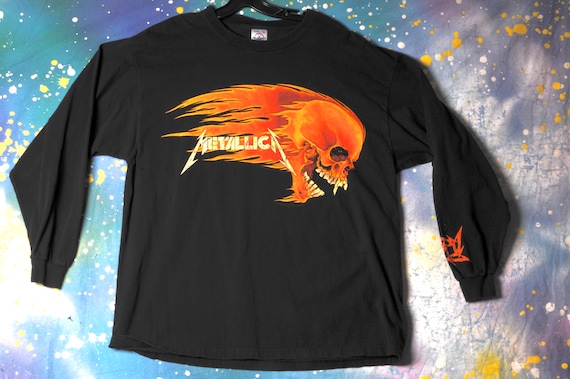 METALLICA Longsleeve Metal Rock T-Shirt Size XL