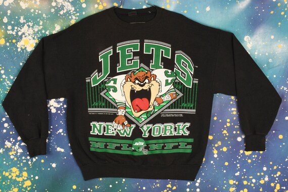 Vintage Jets Football/Tazmanian Devil Sweatshirt -