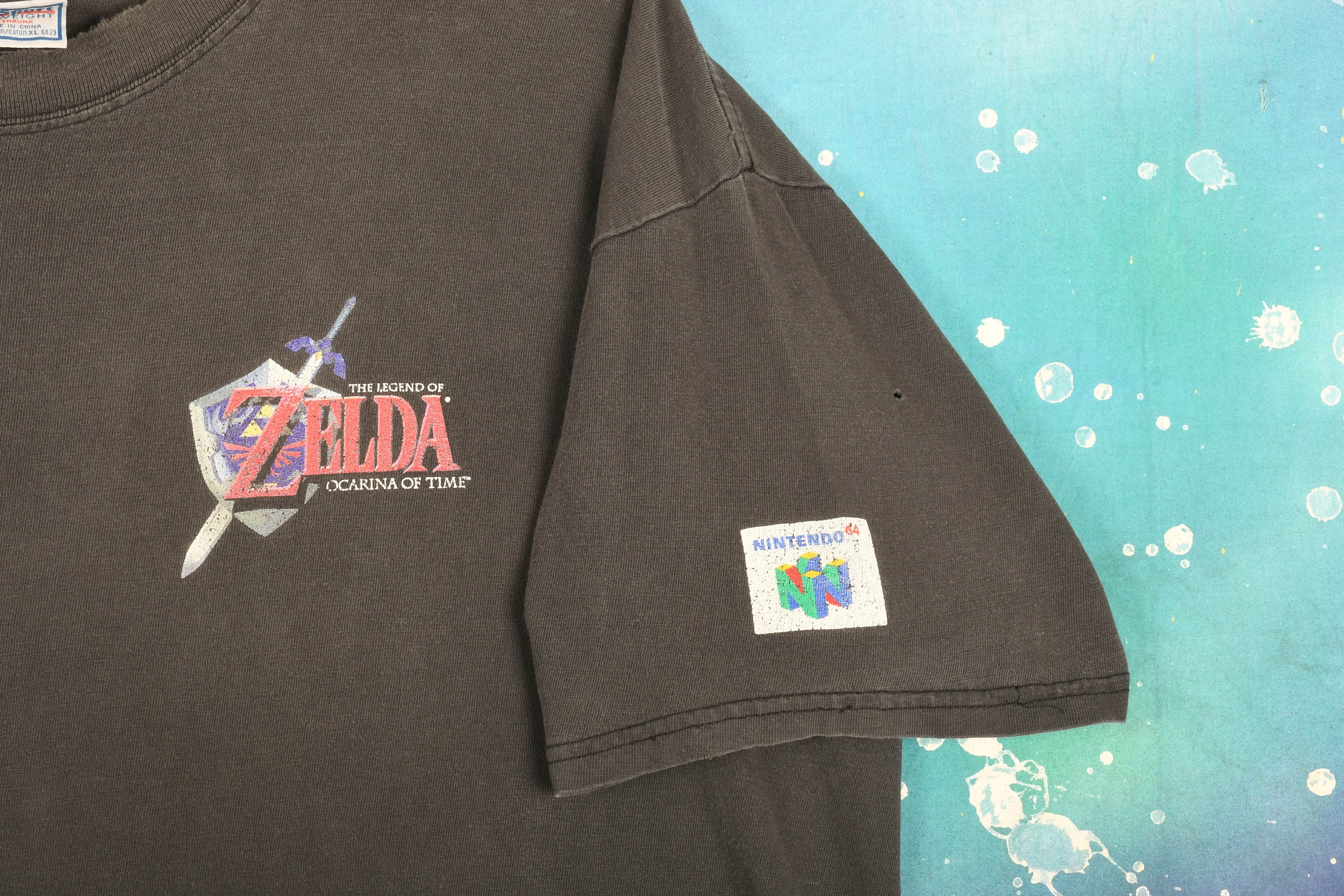 Legend of Zelda Ocarina of Time Nintendo 64 Tshirt Size XL Etsy