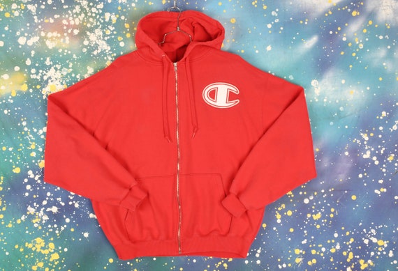 Champion Zip up hooded Sweatshirt