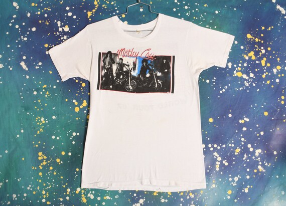 vintage 1987 MOTLEY CRUE "Girls Girls Girls" World