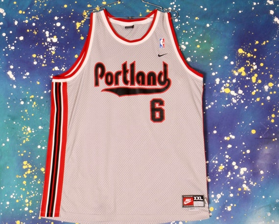 Portland TRAIL BLAZERS #6 Wells Basketball Jersey