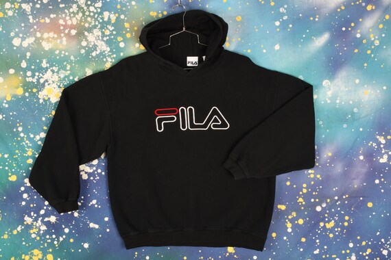 Vintage Fila Hooded Sweatshirt