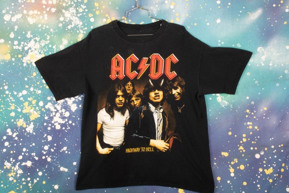 AC/DC Highway to Hell 2001 T-shirt Size 