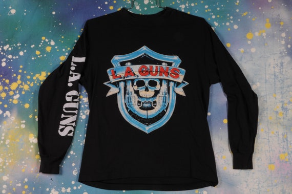 LA GUNS Glam Metal Rock SweatShirt Size L