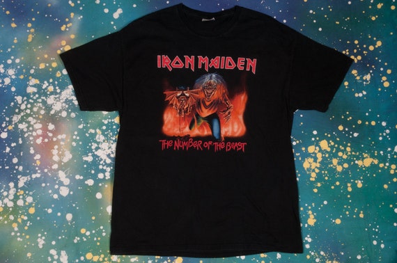 Iron Maiden Rock T-Shirt Size XL