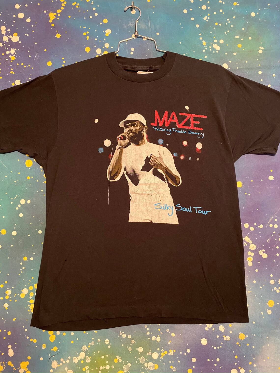Vintage Maze Frankie Beverly Silky Soul Tour Rock TShirt Etsy