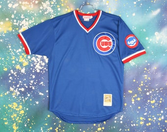 chicago cubs old school jersey