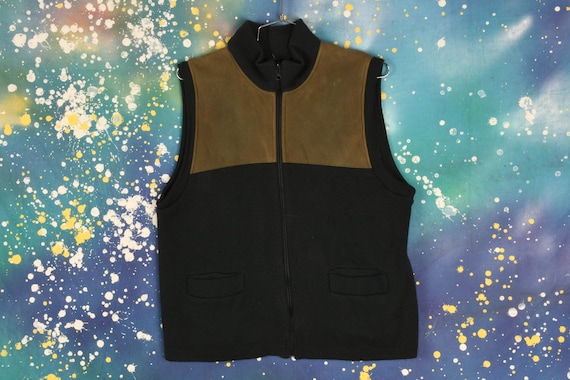 vintage 90s FILSON Virgin Wool Two Tone Vest
