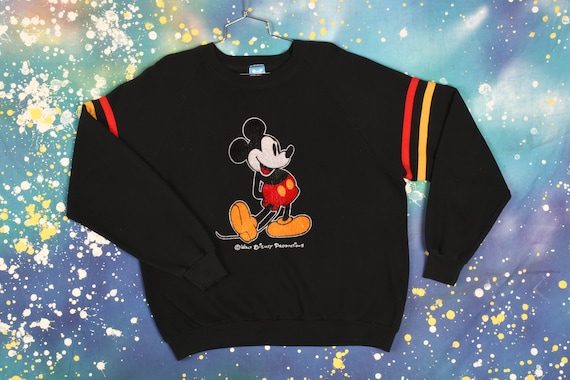 Vintage Mickey Mouse Sweatshirt - XL