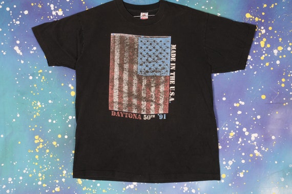 Daytona 500 1991 NASCAR RACING T-Shirts Size XL