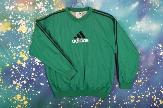 Vintage Adidas Windbreaker Pullover Jacket
