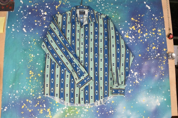 90s vintage WRANGLER Cowboy Rodeo Shirt