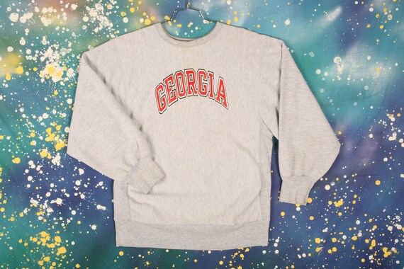 Champion Georgia University Crewneck Sweatshirt