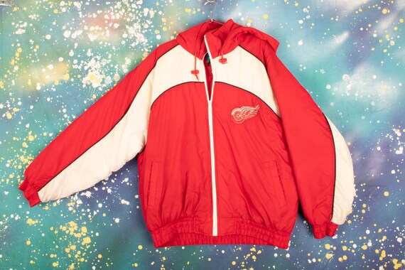 Detroit Red Wings Starter Jacket Size 