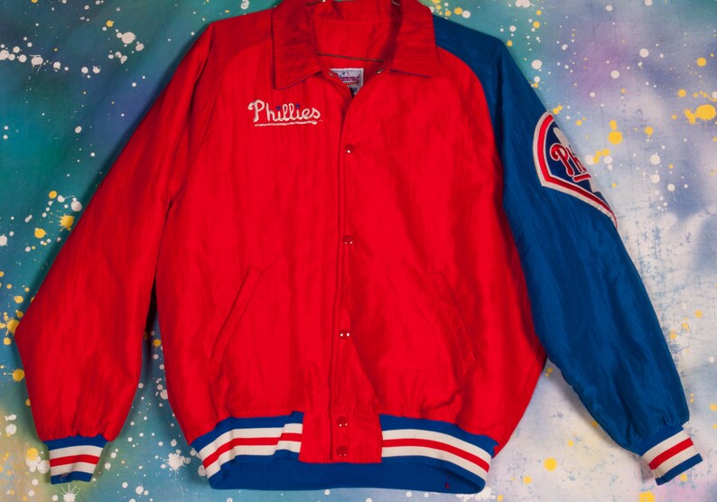 phillies baseball jacket