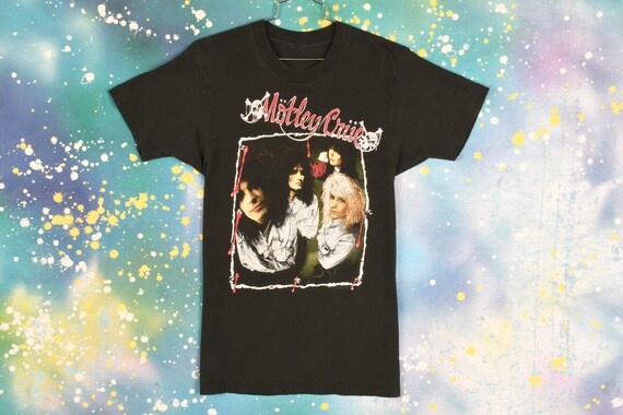 vintage 1989 MOTLEY CRUE Dr Feel Good TOUR T Shirt