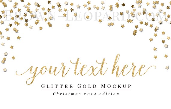 Styled Stock Photography 38; Christmas Artwork Mockup For Drawings
