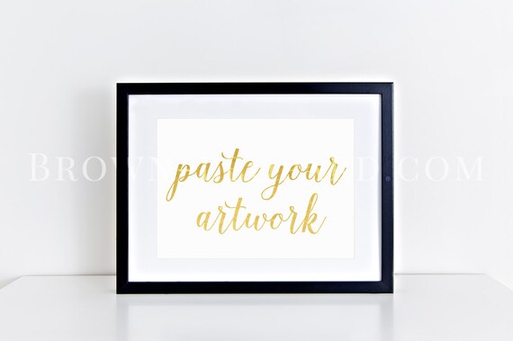 Black Frame Mockup A4 Clean And Simple Horizontal Black Frame Mockup A4 Clean And Simple Horizontal