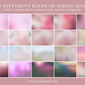 55 Creative Spring Photo Overlays for Photoshop, Haze & Lights Overlays ...