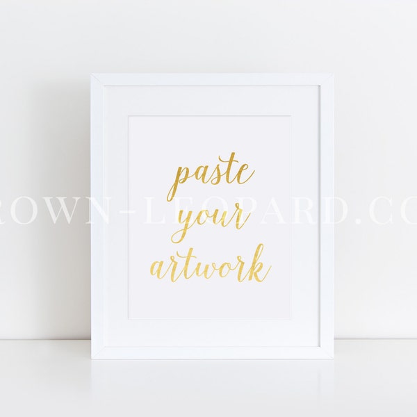 White frame mockup - 8x10" clean and simple vertical portrait print mockup (57), styled stock photography, photography mockup