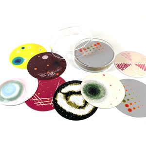 Petri Dish Note Card Set // Gift for a Microbiologist // Biology Teacher or Student Gift