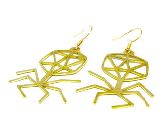 Bacteriophage Earrings // Biology Earrings // Science Teacher Gift