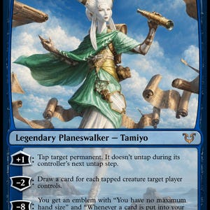 Planeswalker Proxy Card Set | Domri Rade, Tamiyo, Karn, Ral Zarek, Elspeth & Sorin | Custom Casual Playtest Cards