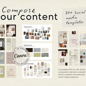 Complete Branding Kit | Brand Strategy, Visual Identity & Social Media Kit | Canva image 6