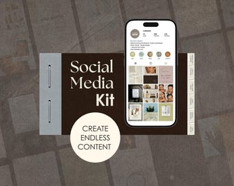 Social Media Kit | Instagram Templates & Brand Content | Canva