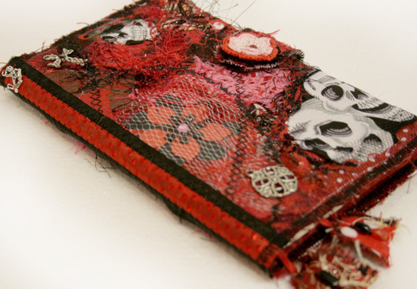 XL Journal Sketchbook Notebook Diary. Goth Skulls in Purple on Etsy