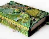 Textile Book cover. CUSTOM ORDER O.O.A.K. cover for  His or Her Bible,Wedding, Baby album. Personalised gift or heirloom