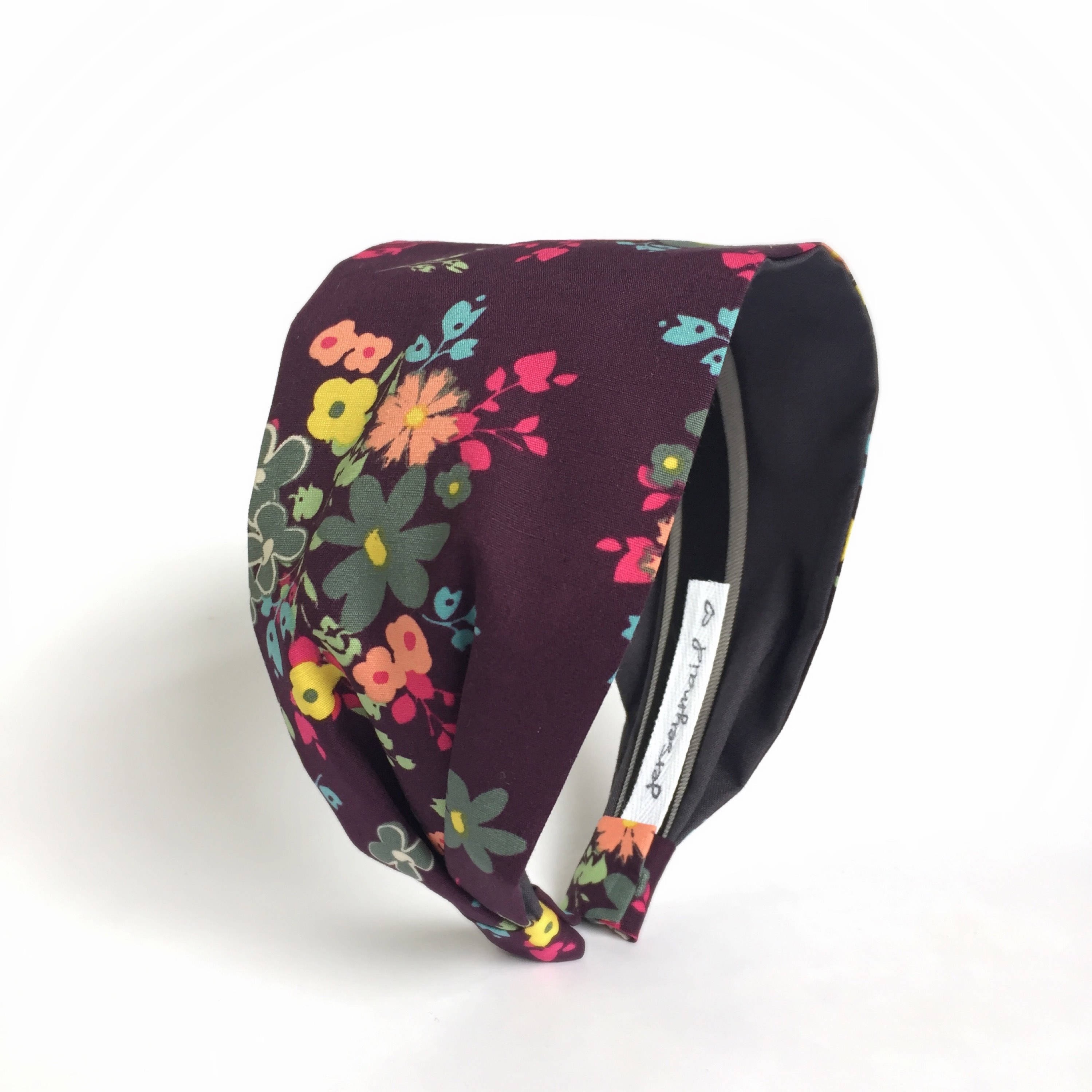 Fabric Headbands for Women - Flower Head Band Women's Hairband - Wide ...