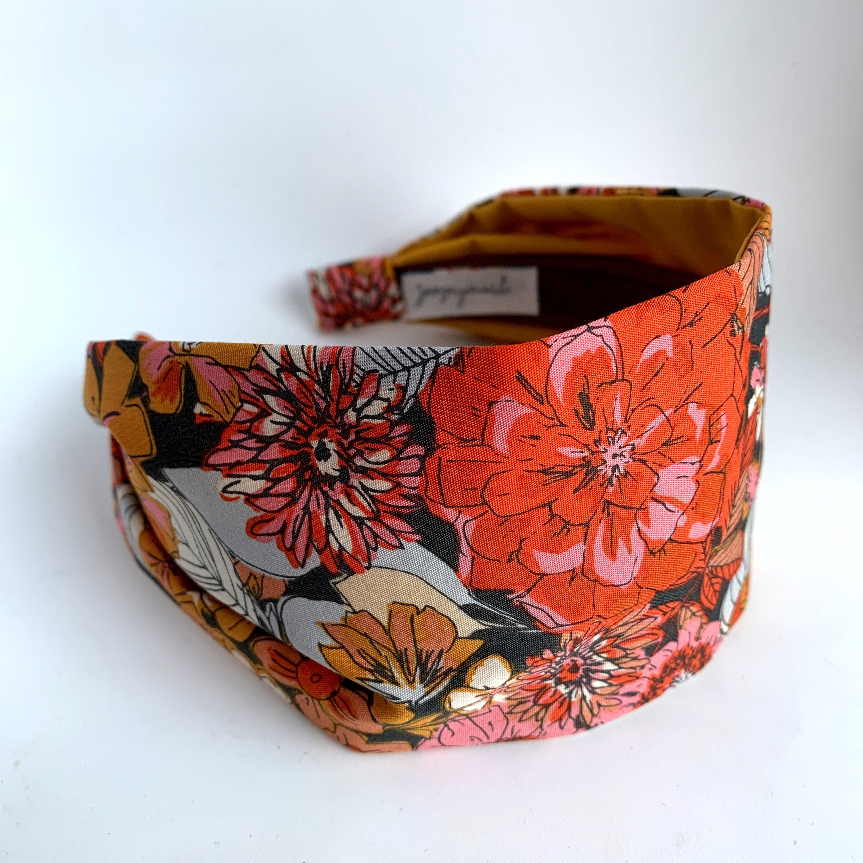 Rust Floral Headband main image 0