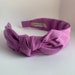 see more listings in the Top Knot & Bow headbands section
