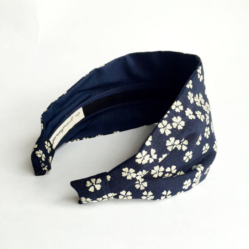 Womens Headbands Authentic Japanese Sakura Fabric Headbands Etsy