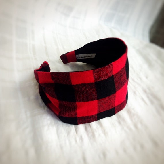 Buffalo on sale plaid headband