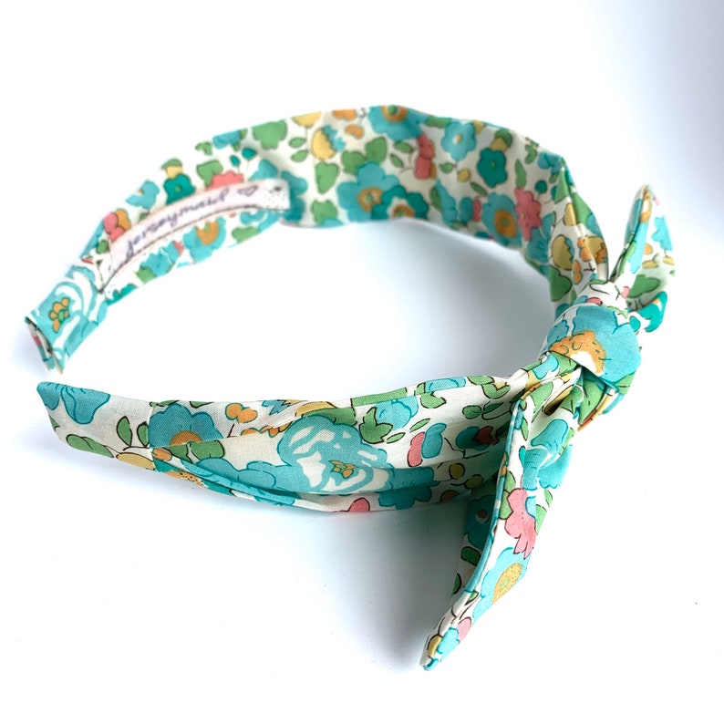 Liberty of london Cute bow Headbands for women narrow side Etsy