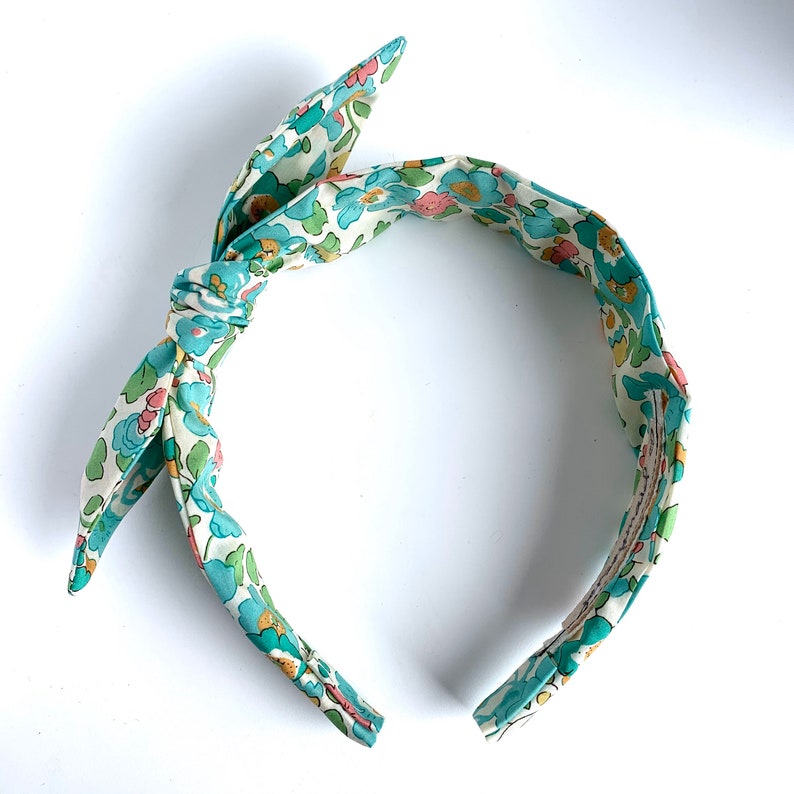 Liberty of london Cute bow Headbands for women narrow side Etsy