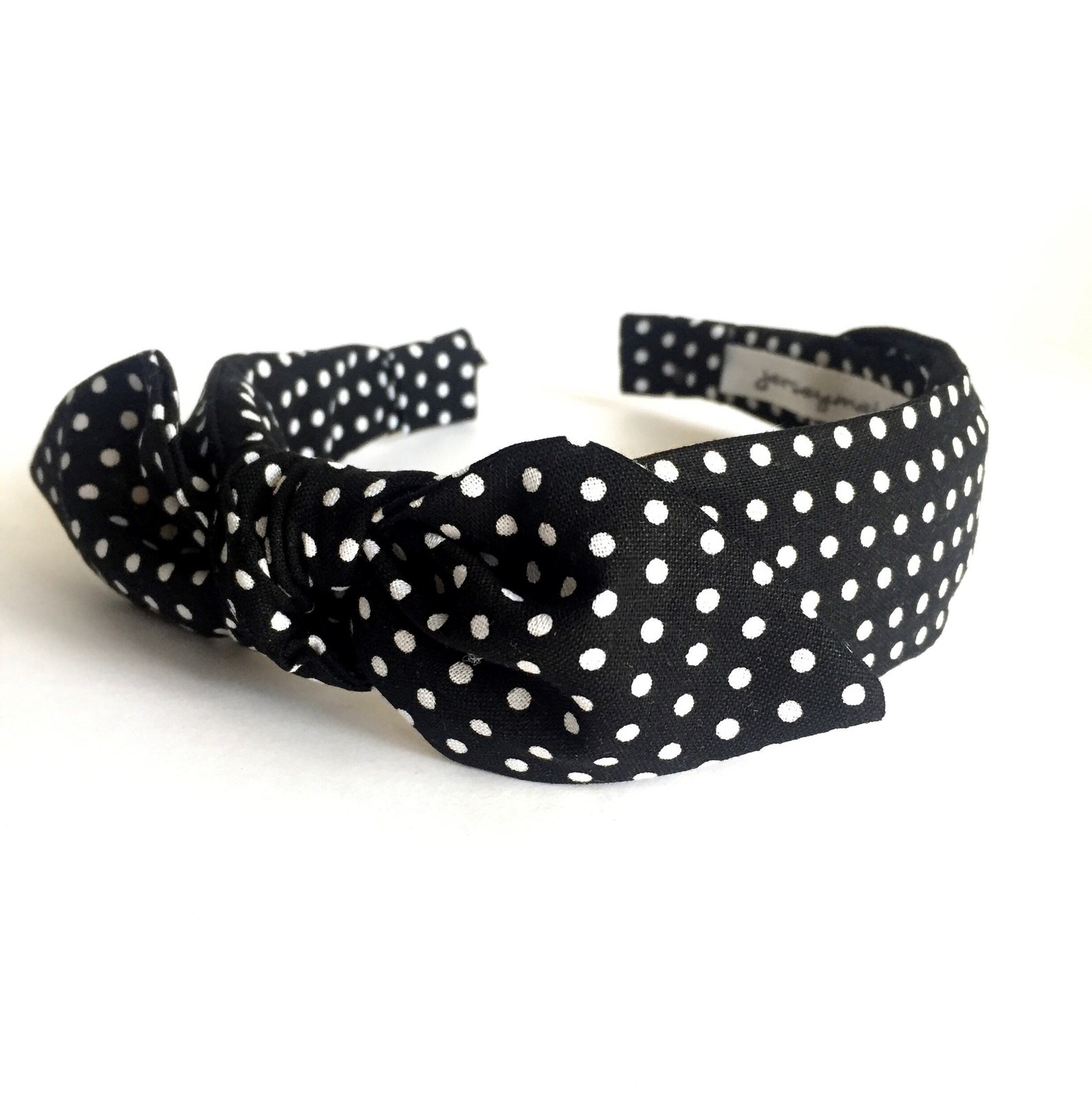 Headbands for Women With Bow Narrow Side Knot Headband - Etsy