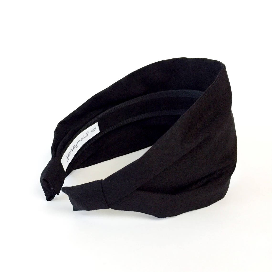 Black Headbands for women adult headband woman extra Wide Etsy