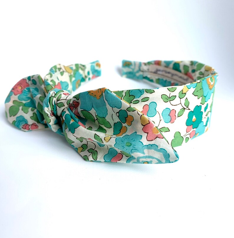 Liberty of london Cute bow Headbands for women narrow side Etsy