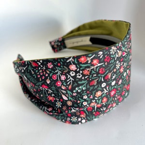 Christmas Headband Hairband structured no slip extra wide headband for women gift for her women gift christmas  wintertide