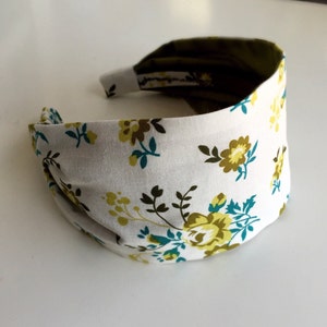 headbands for women floral head band summer hair bands for short hair headbands for women & girls wide hairband